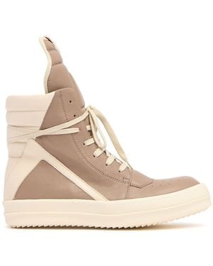 Rick Owens Geobasket ハイトップスニーカー - ナチュラル