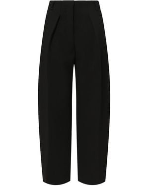 Jacquemus Hose "le Pantalon Ovalo" - Schwarz