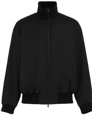 Fear Of God High Neck Bomber Jacket - Black