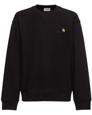 Carhartt American Script スウェットシャツ - ブラック