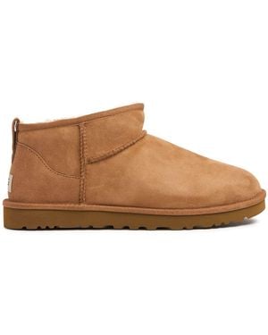 UGG Herren 10Mm Hohe Shearlingstiefel "Classic Ultra Mini" - Braun