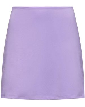 GIRLFRIEND COLLECTIVE The High Rise Skort - Purple