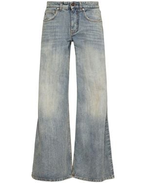Balenciaga Low Crotch Baggy Jeans in Blue | Lyst Balenciaga Low Crotch Baggy Jeans in Blue | Lyst