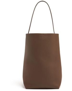 The Row Large N/s Park Tote - Brown
