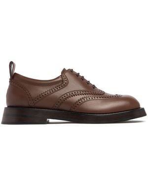 McQueen Herren Derbyschuhe Aus Leder - Braun