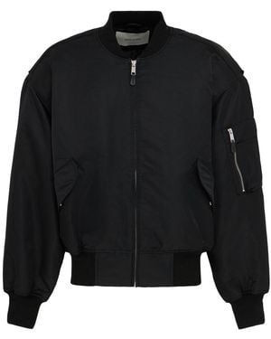 Entire studios Broad Bomber Jacket - Black