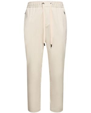 Dolce & Gabbana ストレッチコットンジョギングパンツ - ナチュラル