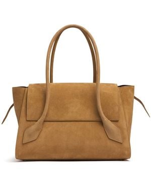 Proenza Schouler Tate Nubuk Leather Tote Bag - Brown