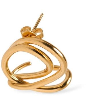Charlotte Chesnais Damen Mono-Ohrring „Bo Lasso“ - Mettallic