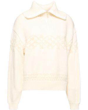 Bogner Pullover Aus Strick "elana" - Natur