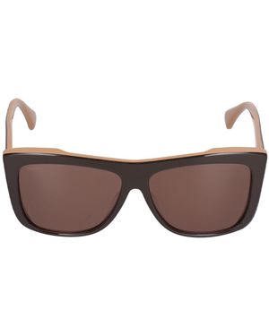 Max Mara Lee Miller アセテートサングラス - ブラウン