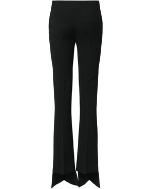 Chloé ウールテーラードフレアパンツ - ブラック