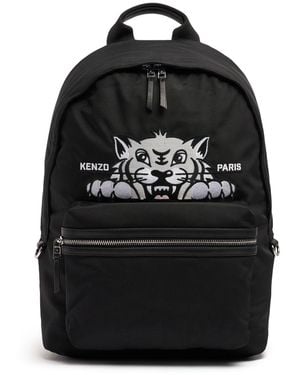 KENZO Herren Rucksack „Happy Tiger“ - Schwarz