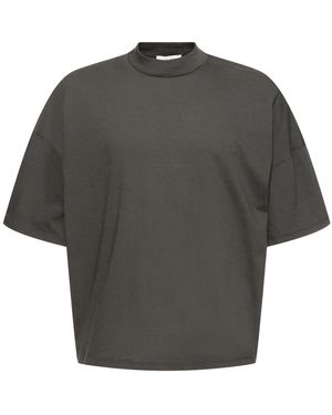 The Row T-shirt Aus Baumwolljersey "dustin" - Schwarz