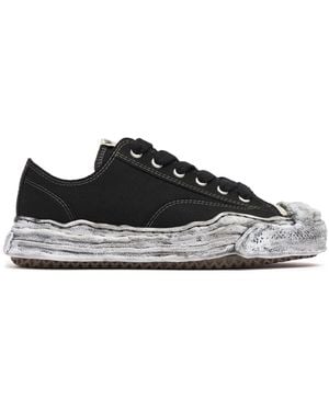 Maison Mihara Yasuhiro Herren Niedrige Sneakers „Hank“ - Schwarz