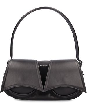 16Arlington Kikka レザーショルダーバッグ - ブラック