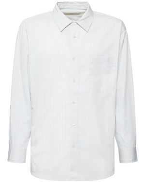 DUNST Unisex オーバーサイズシャツ - ホワイト