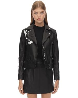 Karl Lagerfeld Leather jackets for Women Online Sale up to 55 off Lyst