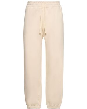 Jil Sander コットンテリースウェットパンツ - ナチュラル