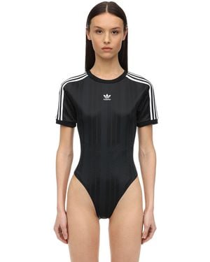 adidas Originals Stretch-body Mit Logo - Schwarz