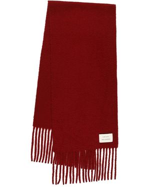 Loulou de Saison Damen Alpakaschal „Santo“ - Rot