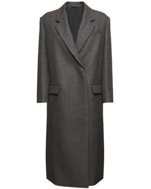 Brunello Cucinelli Monili トリム コート - グレー