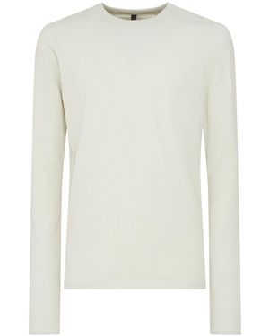 Entire studios Damen Langärmeliges Slim Fit-T-Shirt „Primer“ - Weiß