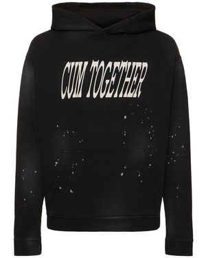 Carne Bollente Herren Hoodie „Together We Thrive“ - Schwarz