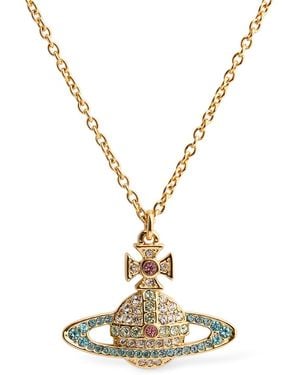 Vivienne Westwood Kika Pendant Necklace - Metallic