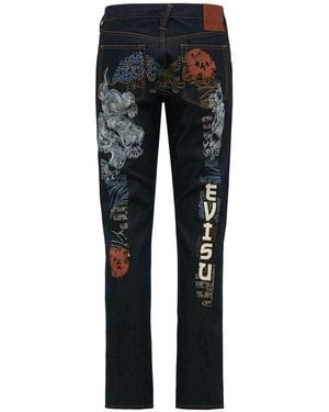 Evisu Komainu & Japanese ジーンズ - ブルー