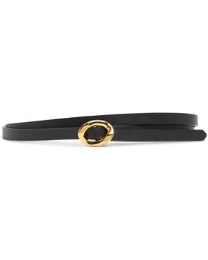 DEHANCHE Orbite Leather Belt - ブラック