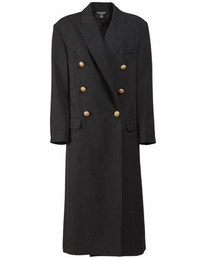Balmain coat sale outlet