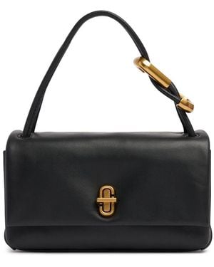 Marc Jacobs The Lil Link Leather Shoulder Bag - Black