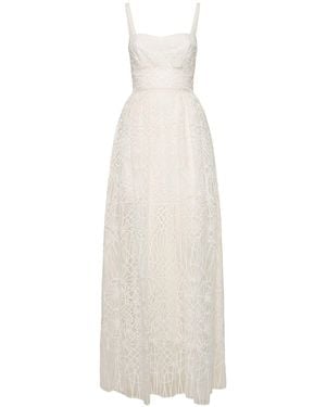 Zuhair Murad Cathedral チュールドレス - ホワイト