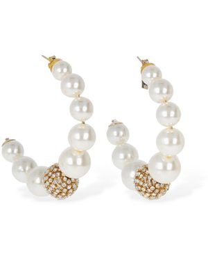 Rosantica Dada Hoop Earrings in Metallic Lyst