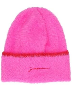 Jacquemus Le Bonnet Neve キャップ - ピンク