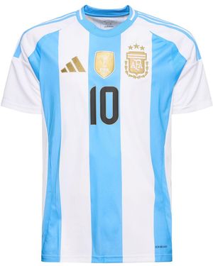 adidas Originals Afa Messi フットボールジャージー - ブルー