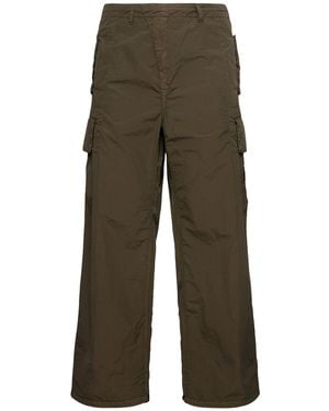 C.P. Company Flatt Nylon Oversize Pants - グリーン