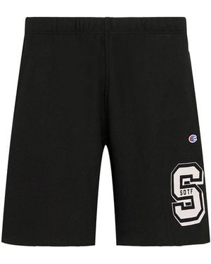 Champion Cotton Blend Shorts - Black