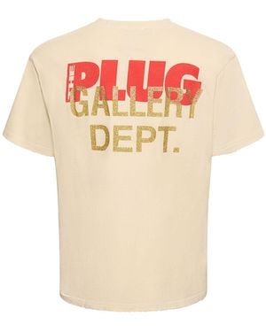 GALLERY DEPT. T-shirt Aus Baumwolle Mit Logo - Pink