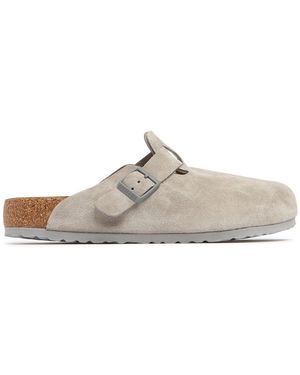 Birkenstock Herren Wildlederloafer „Boston“ - Braun