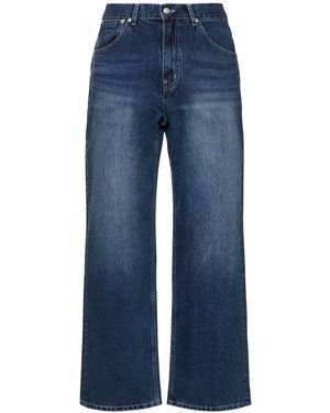 AFTER PRAY Relaxed Essential Denim Jeans - Blue