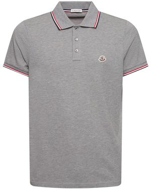 Moncler コットンポロ - グレー