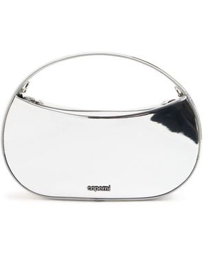 Coperni Mini Spiegeltasche "sound Swipe" - Weiß