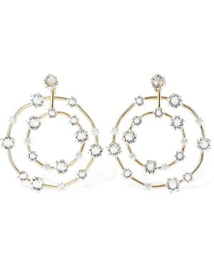 Swarovski Constella Hoop Earrings - Natural