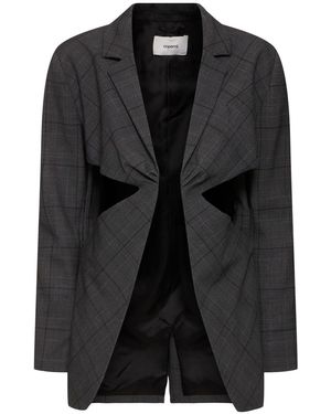 Coperni カットアウトテーラードジャケット - ブラック