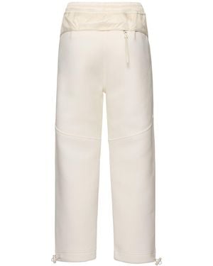 Moncler Jogginghose Aus Baumwollmischung "cny" - Weiß
