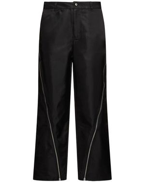 Represent Zip Panel Trousers Jet - Black