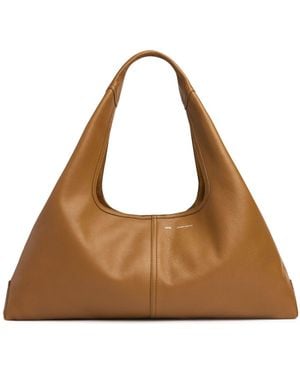 Ami Paris Damen Etienne Leather Shoulder Bag - Braun