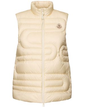 Moncler Cny Xihuテックダウンベスト - ナチュラル